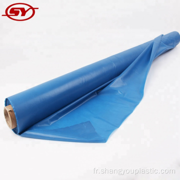 Film bleus PE à oielle jetable pour tissu de table